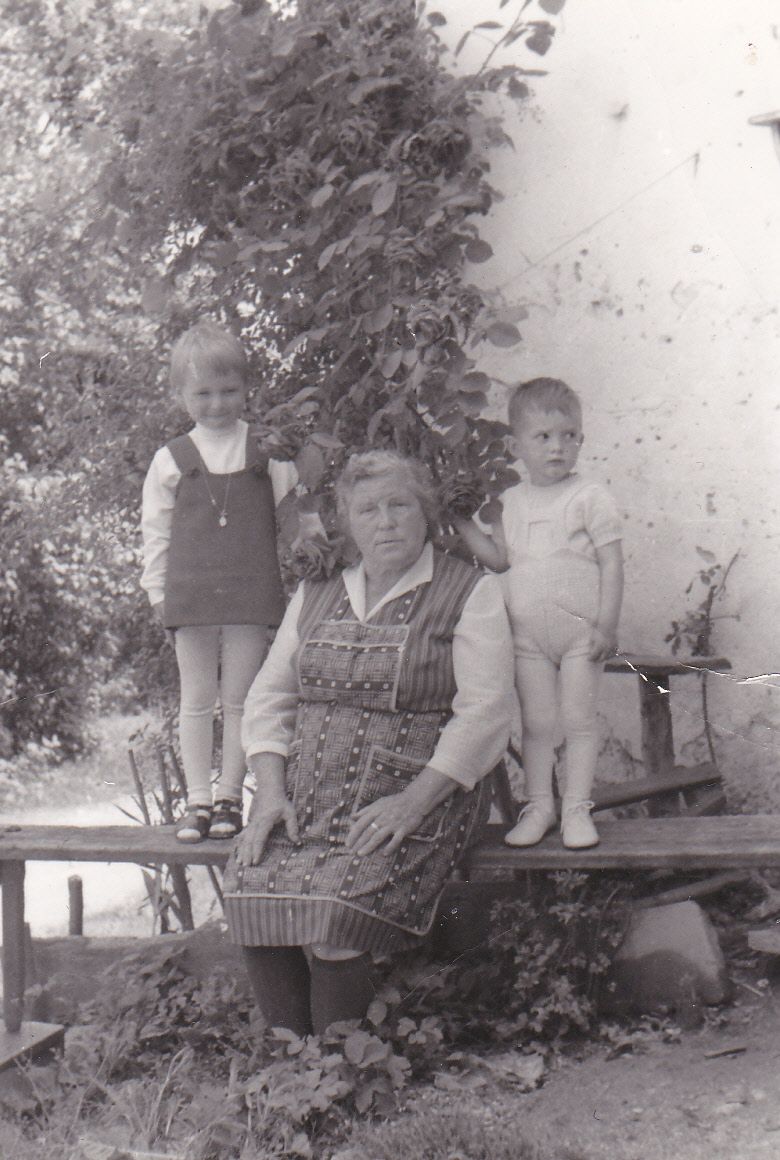 Vnuka z bico Rozino.