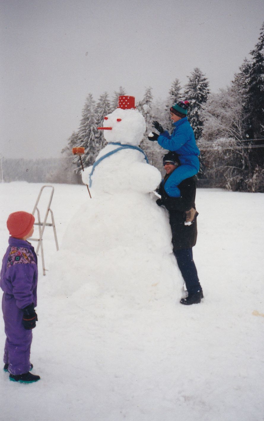 Zimske aktivnosti z možem.